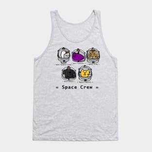 Cute Animals Space Crew 2420 with Tiger Tank Top